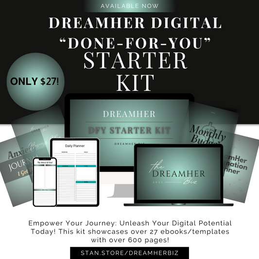 DreamHer Digital Done-For-You Starter Kit